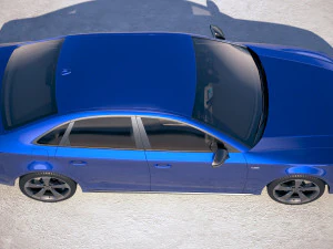 Audi A4 S-line Sedan 2019 3D Model