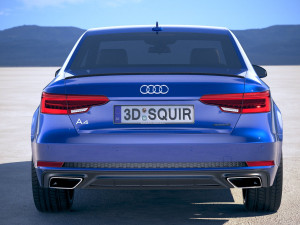 Audi A4 S-line Sedan 2019 3D 모델