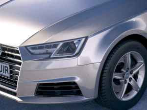 Audi A4 Sedan 2019 3D Model