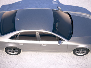 Audi A4 Sedan 2019 3D Model
