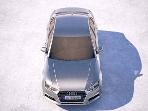 Audi A4 Sedan 2019 3D Model