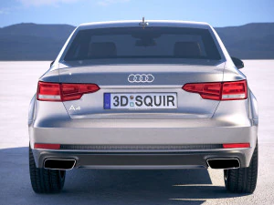Audi A4 Sedan 2019 3D Model