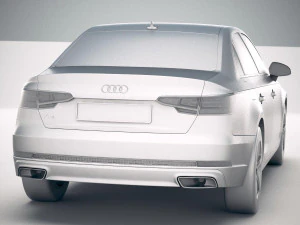 Audi A4 Sedan 2019 3D Model