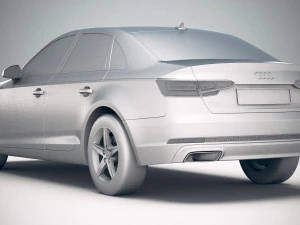 Audi A4 Sedan 2019 3D Model