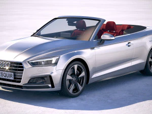 Audi A5 Cabriolet 2018 Modèle 3D