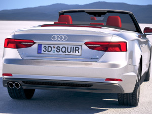Audi A5 Cabriolet 2018 3D Модель