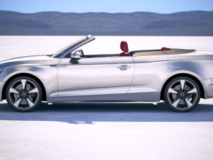 Audi A5 Cabriolet 2018 3D Модель