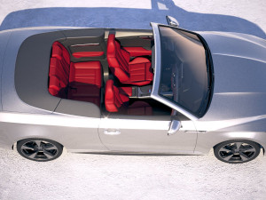Audi A5 Cabriolet 2018 3D Модель