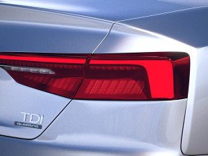 Audi A5 Cabriolet 2018 3D Модель
