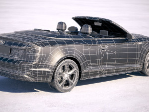 Audi A5 Cabriolet 2018 3D Модель
