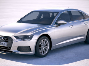 Audi A6 2019 3D Model