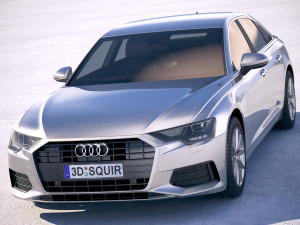 Audi A6 2019 3D Model