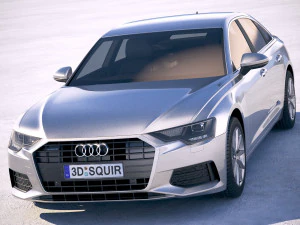 Audi A6 2019 3D Model