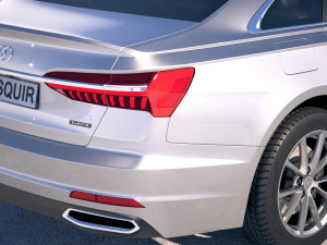 Audi A6 2019 3D Model