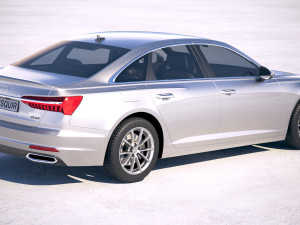 Audi A6 2019 3D Model