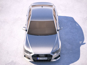 Audi A6 2019 3D Model