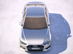 Audi A6 2019 3D Model