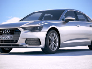 Audi A6 2019 3D Model