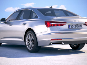 Audi A6 2019 3D Model