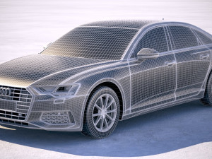 Audi A6 2019 3D Model