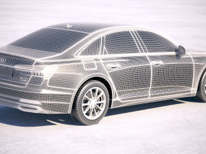 Audi A6 2019 3D Model