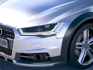 Audi A6 Allroad 2015-2018 3D मॉडल