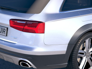 Audi A6 Allroad 2015-2018 3D मॉडल