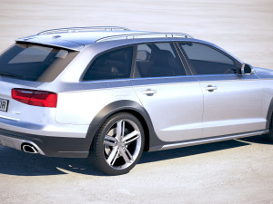 Audi A6 Allroad 2015-2018 3D मॉडल