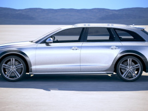 Audi A6 Allroad 2015-2018 3D मॉडल