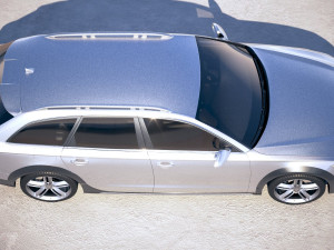 Audi A6 Allroad 2015-2018 3D मॉडल