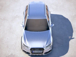Audi A6 Allroad 2015-2018 3D Model