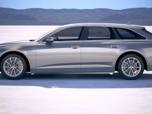 Audi A6 Avant 2019 3D Model