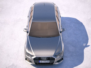 Audi A6 Avant 2019 3D Model