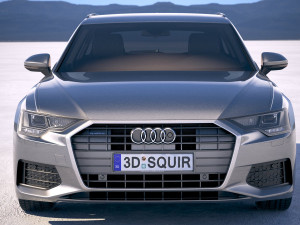 Audi A6 Avant 2019 3D Model