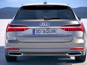 Audi A6 Avant 2019 3D Model