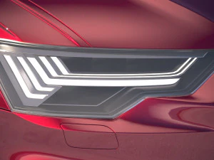 Audi A6 Sedan S-line 2019 3D Model