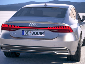 Audi A7 Sportback 2018 Modelo 3D