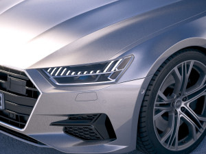 Audi A7 Sportback 2018 Modelo 3D