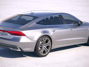 Audi A7 Sportback 2018 Modelo 3D