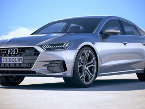 Audi A7 Sportback 2018 Modelo 3D