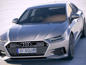 Audi A7 Sportback 2018 Modelo 3D