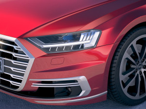 Audi A8 2018 3D Model