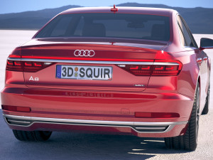 Audi A8 2018 3D Model