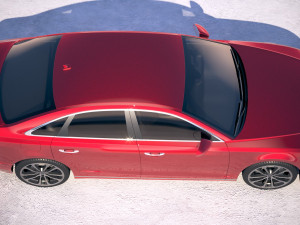 Audi A8 2018 3D Model