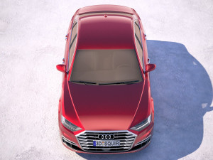 Audi A8 2018 3D Model