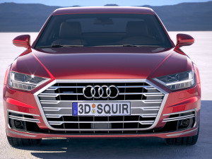 Audi A8 2018 3D Model