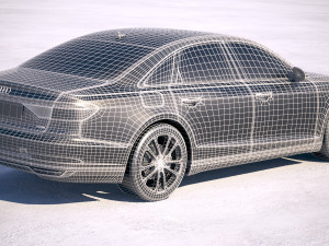 Audi A8 2018 3D Model