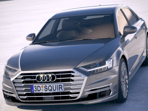 Audi A8L 2018 Modelo 3D