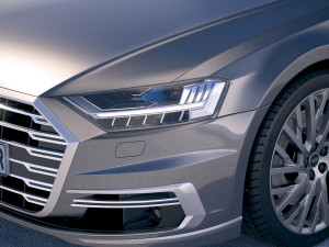 Audi A8L 2018 Modelo 3D