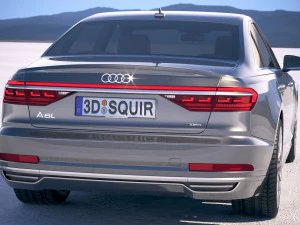 Audi A8L 2018 3D Model